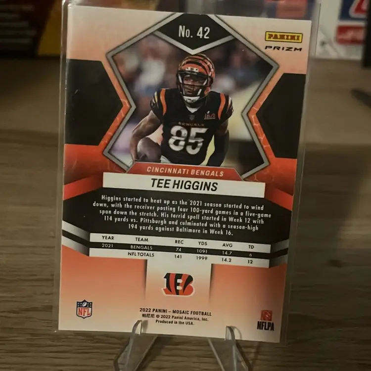 2022 Panini Mosaic Of Tee Higgins