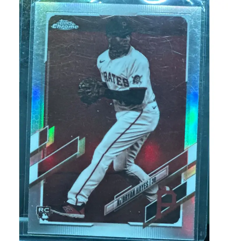 Ke’Bryan Hayes 2021 Topps Chrome RC Sepia Refractor & Rookie Lot Pittsburgh Pirates