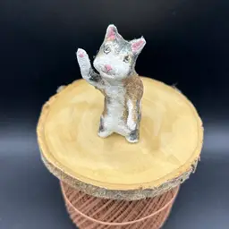 16. Made By Me Spun Cotton Calico Cat