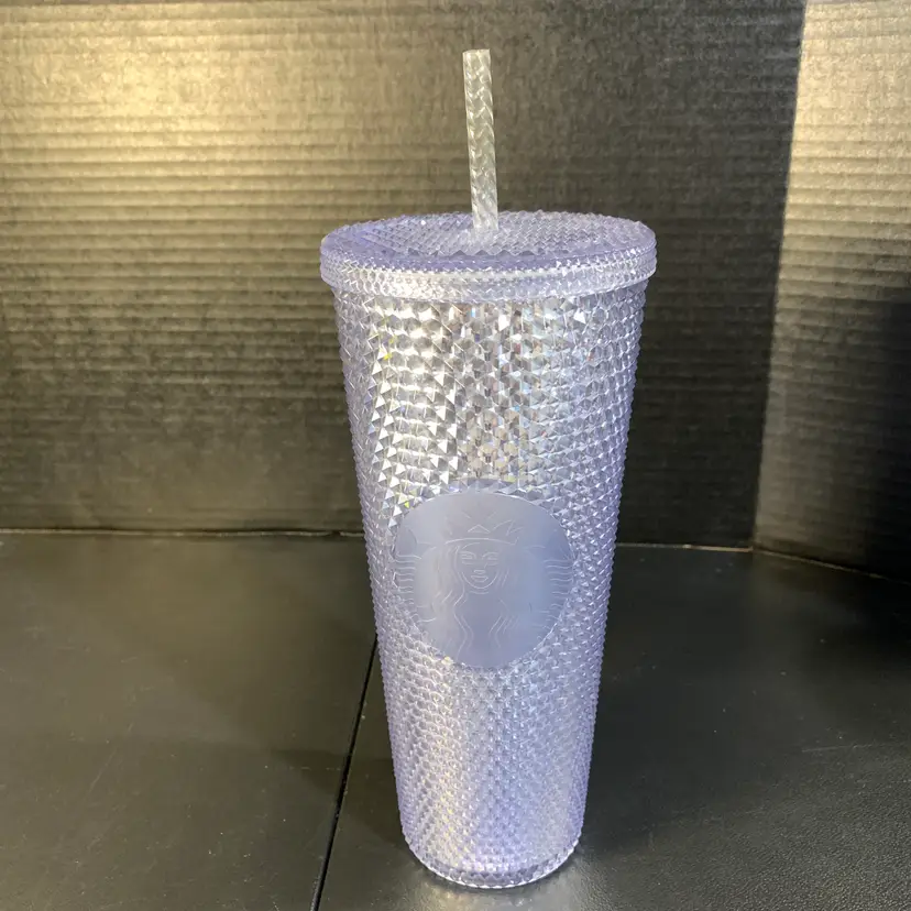 Starbucks 24oz. Platinum Silver Studded Tumbler