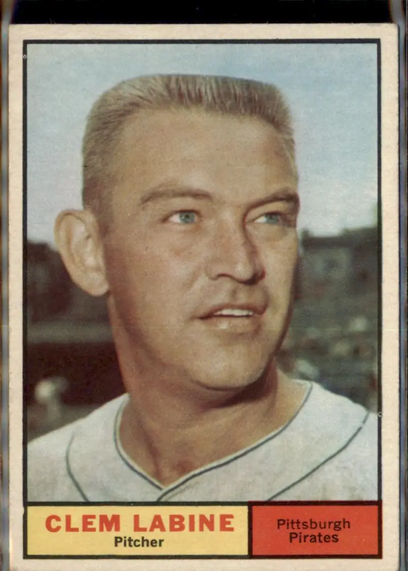 1961 Topps #22 Clem Labine - ( ) - Pittsburgh Pirates