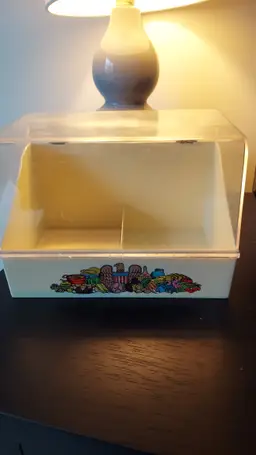 Vintage 1973 McCall's Great American Recipe Card Box w/Cards