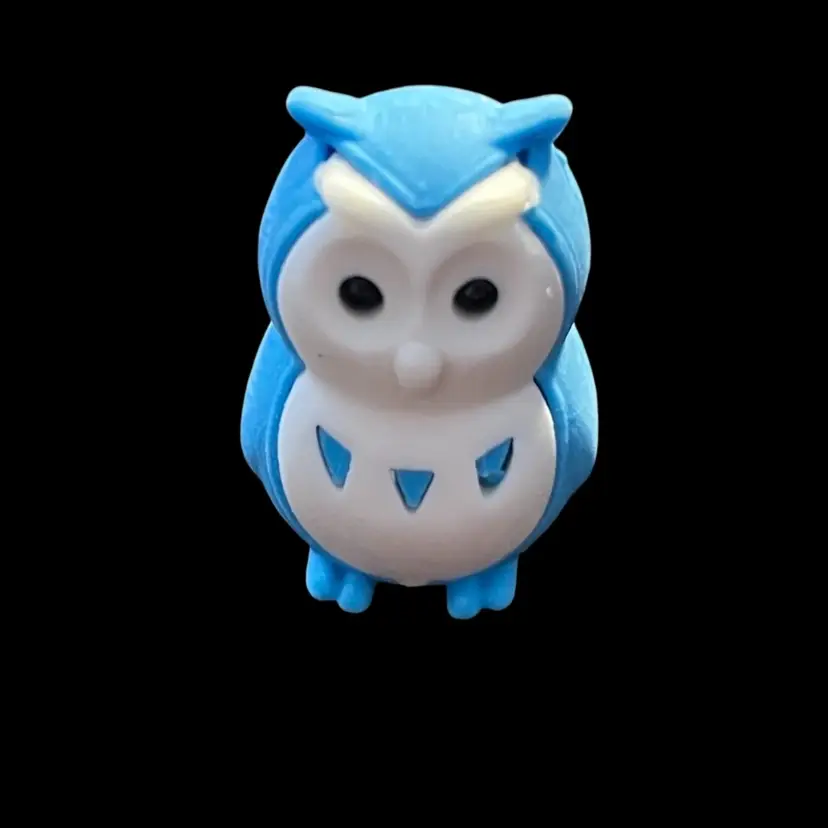 Rubber Miniature Animal As Shown In Picture Owl