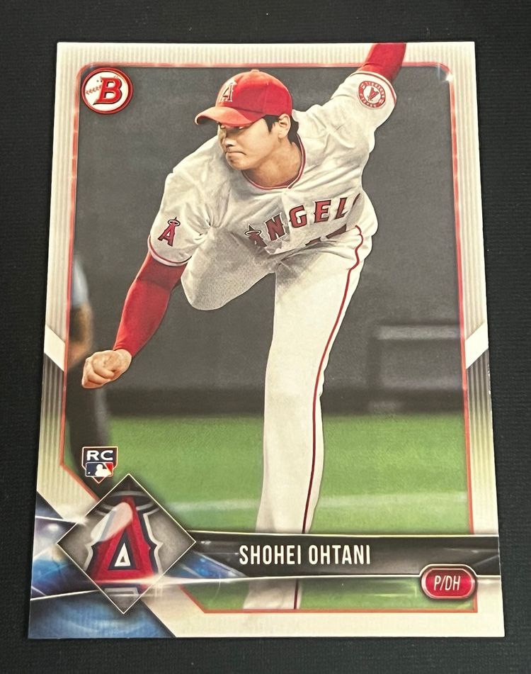 Shohei Ohtani 2018 Bowman Rookie Card RC #49 Los Angeles Dodgers