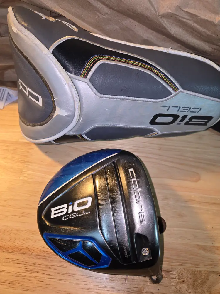 Cobra blue Bio Cell Driver Head and Headcover
