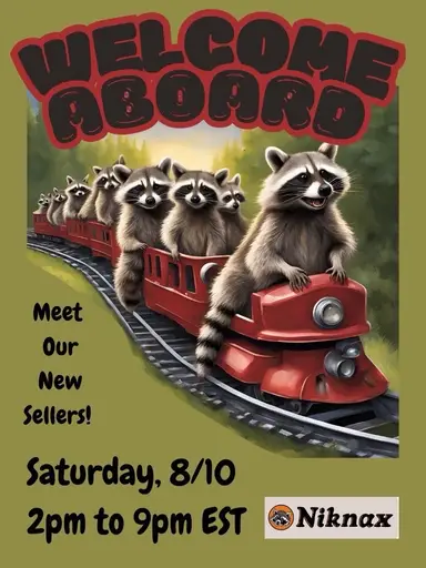 NikNax Welcome Aboard Train