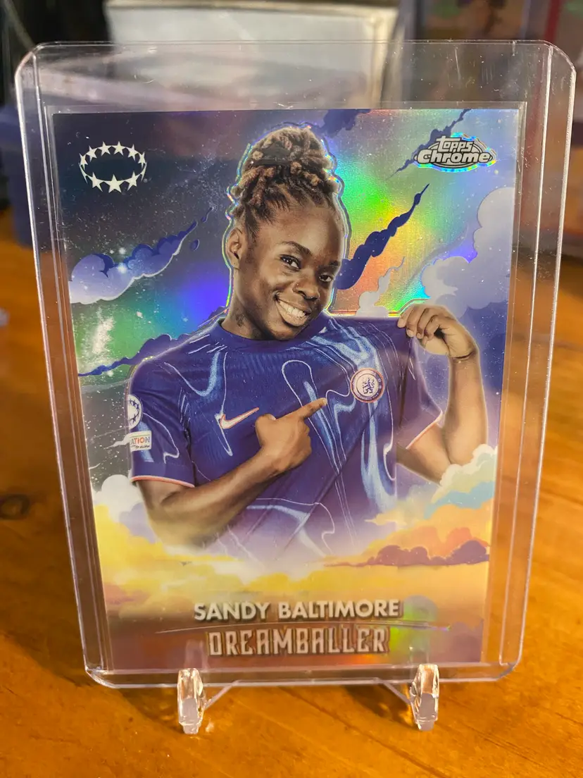 24/25 Topps Chrome UWCL Dreamballer - Sandy Baltimore
