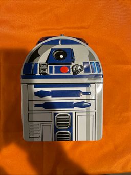 Star Wars R2-D2 - 8" Metal Tin Lunch Box Carry-All - Lucas Film