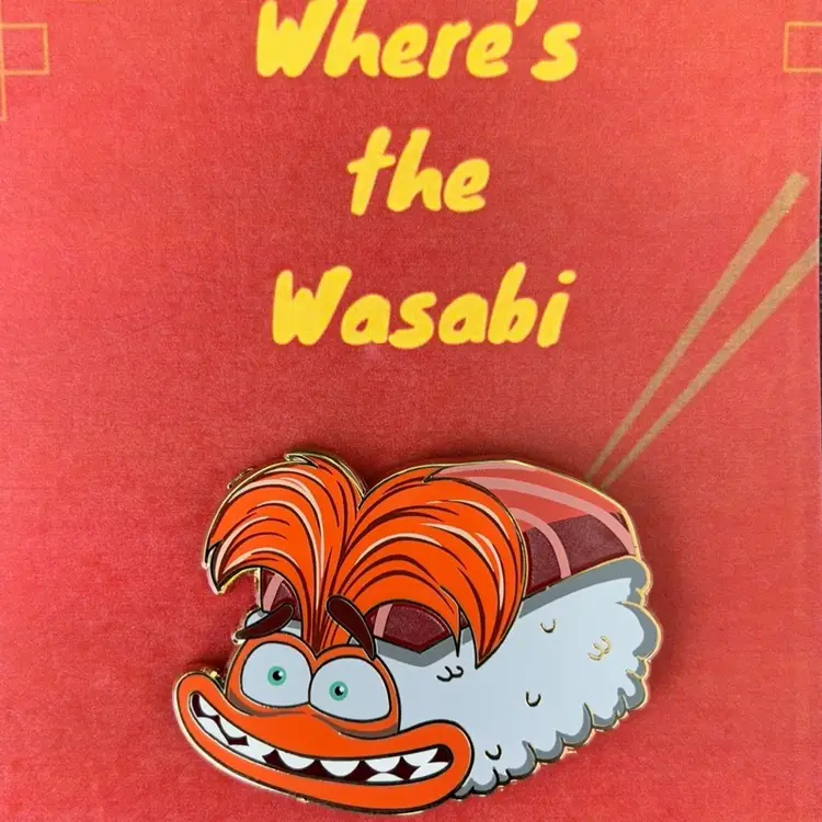 Where’s the Wasabi - Anxiety Fantasy Pin