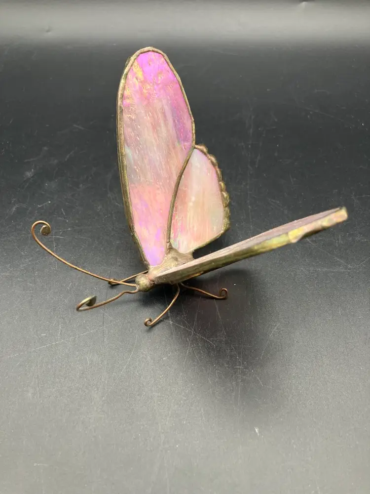 BIN - Stained Glass Butterfly 4.625”