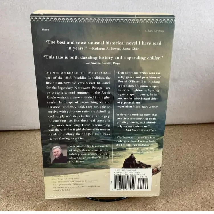 The Terror | Dan Simmons | Back Bay Paperback 2007