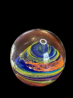A18. Art Glass Paperweight