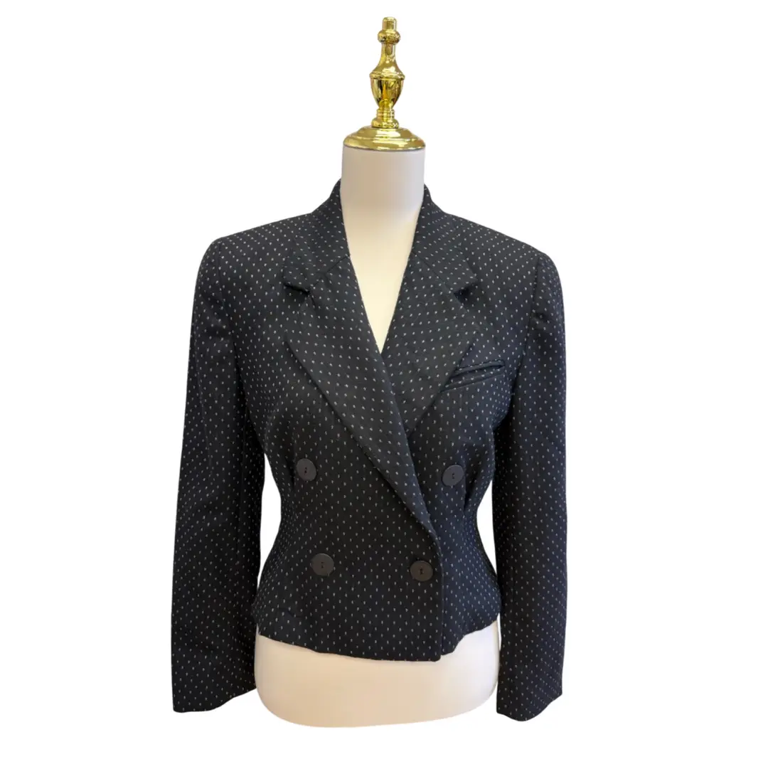 Christina Dior Cropped Blazer Sz 4