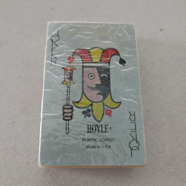 Unopened Deck of Playing Cards. Norman Rockwell artwork- Four Seasons- Fall. Hoyle Products. Made in USA. Dimension 2.5 x 3.5.