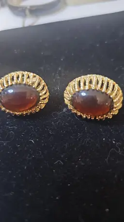 Topaz colored Cufflinks
