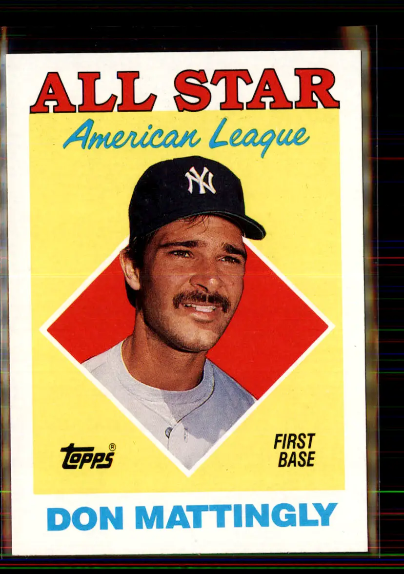 Don Mattingly 1988 Topps #386 - New York Yankees - (pk2-79)