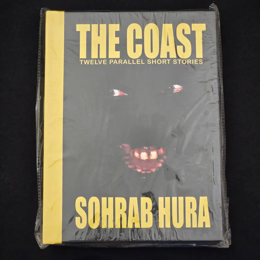 Sohrab Hura THE COAST Photo Book Signed Opened For Signature & Photos HB 9¼×6⅞"