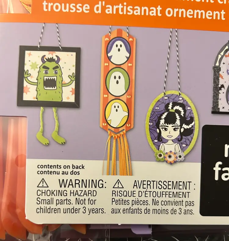 Creatology Halloween Scratch Art Ornament Craft Kit NWT