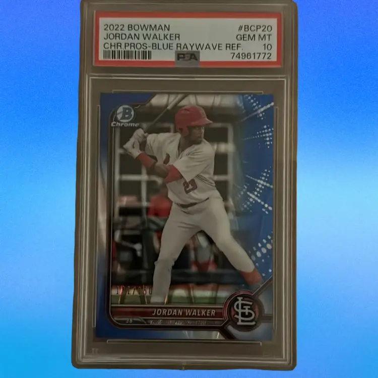 2022 Bowman Jordan Walker PSA 10
