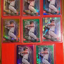 Rafael Devers Rainbow Player Lot Boston Red Sox