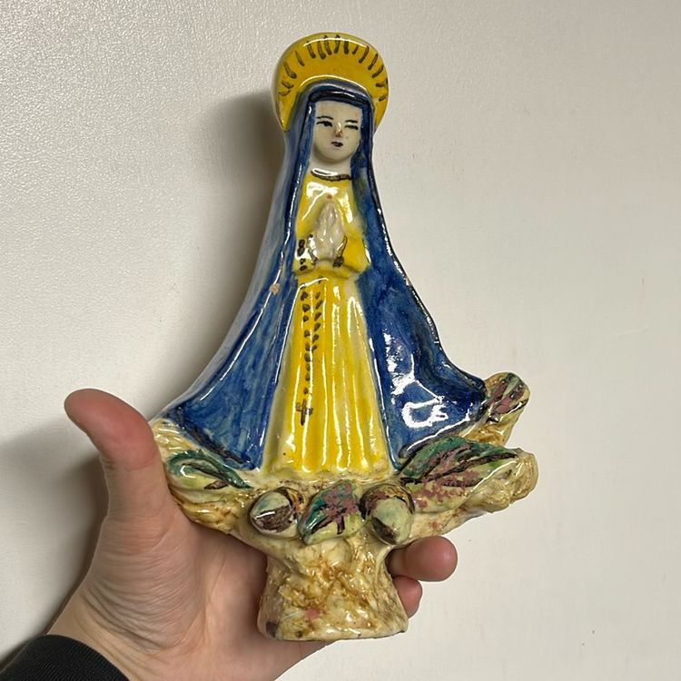 Vintage Handmade Pottery Mary