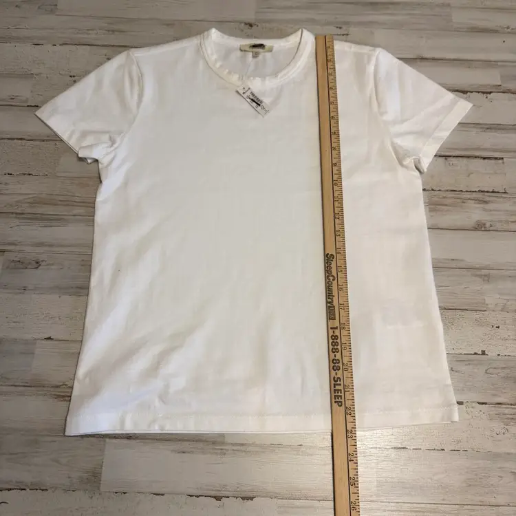 Madewell White Whisper Cotton Crewneck T-Shirt – Size XS – NWT