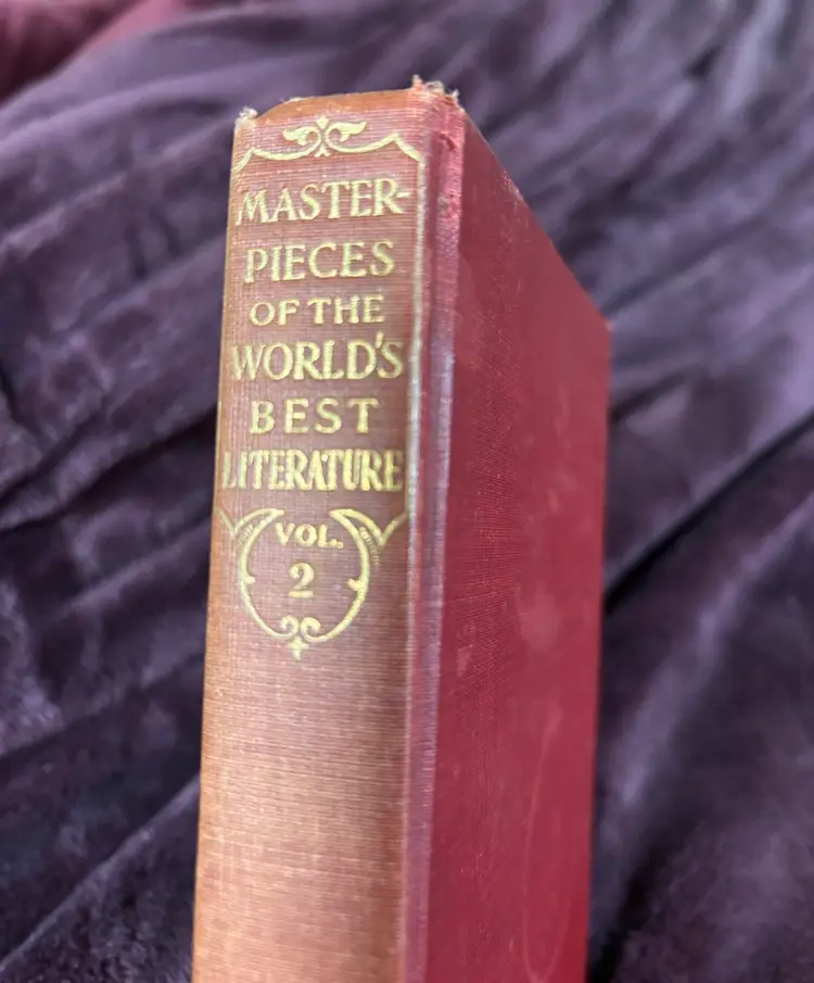 #02 ~ Masterpieces Of The World’s Best Literature Copyright 1910
