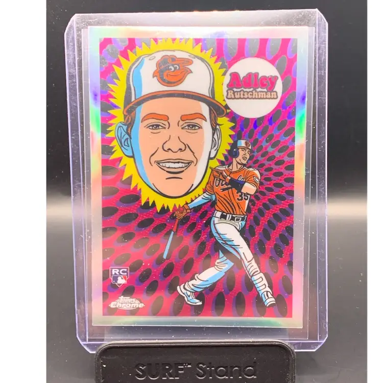 2023 Topps Chrome Adley Rutschman Ultraviolet Baltimore Orioles