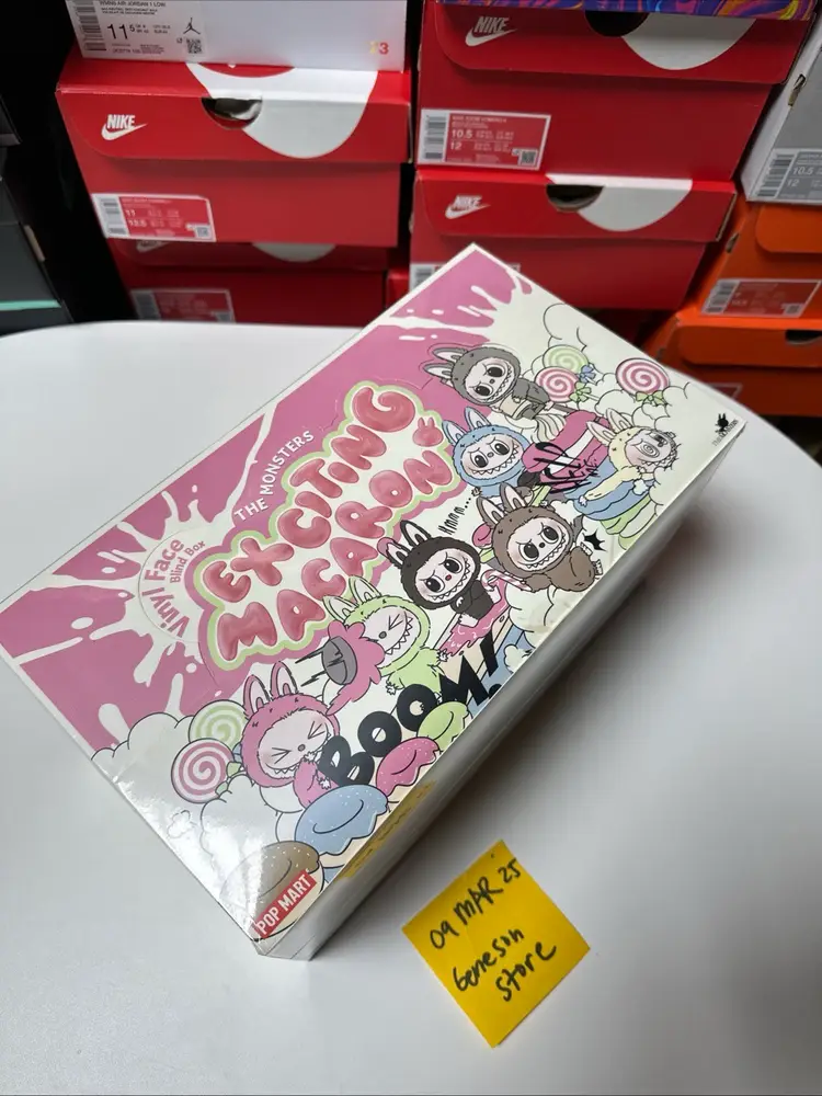 NEW SEALED POPMART LABUBU The Monsters Exciting Macaron Sealed Blind Box Set