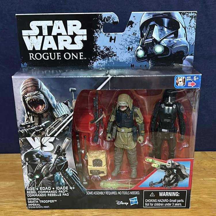 Star Wars Rogue One Command Pao VS Imperial Death Trooper 2  3.75” Action Figure