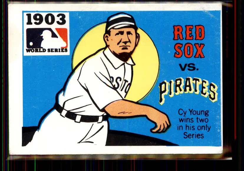 Cy Young 1968 Fleer World Series #1 - Boston Red Sox - (pk2-102)