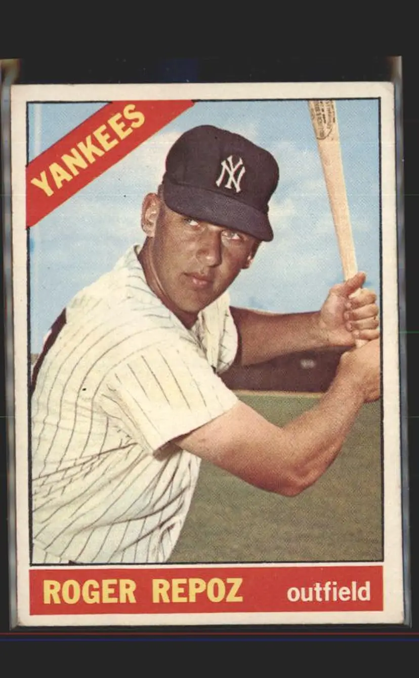 1966 Topps #138 Roger Repoz - (137) - New York Yankees