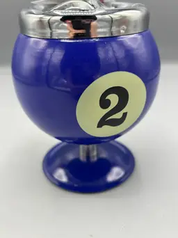 Vintage sign ashtray