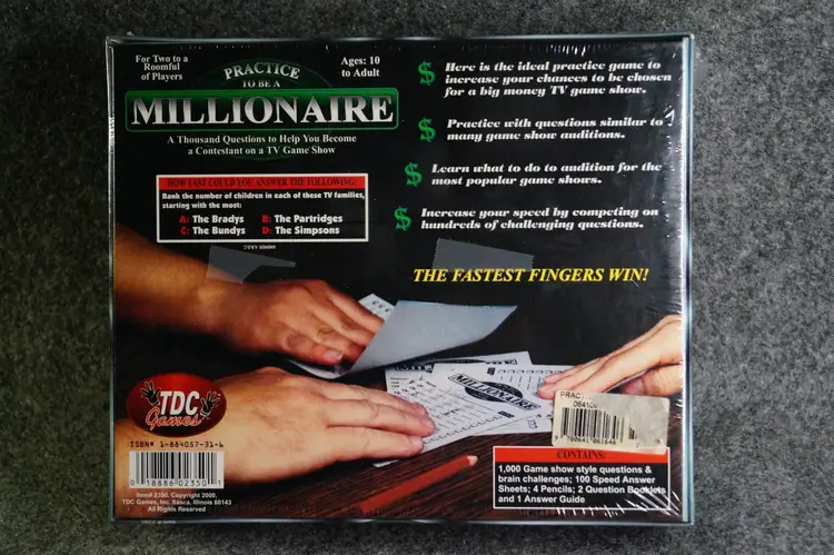 Strike It Rich on TV Board Game Practice to Be a Millionaire | NEW | Trivia Fun