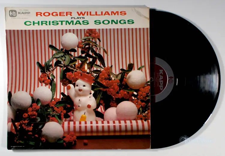 Roger Williams - Plays Christmas Songs (1956) Vinyl LP • Silver Bells, HOliday