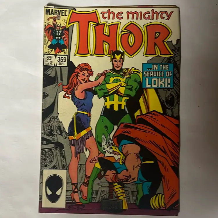 Marvel Comic The Mighty Thor Issue Sept 1985 #359.    Bx3