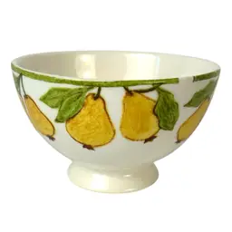 Discontinued Sur La Table Fruta Variada Footed Bowl - SET of 4 - 5.5 x 3.5 in
