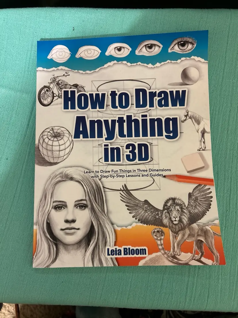 How to Draw Anything in 3D Book