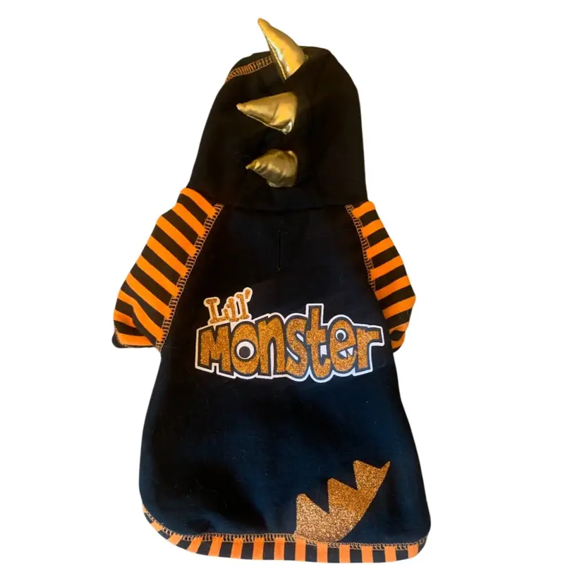 Monster Halloween Pet Costume 7 X 15 Inches