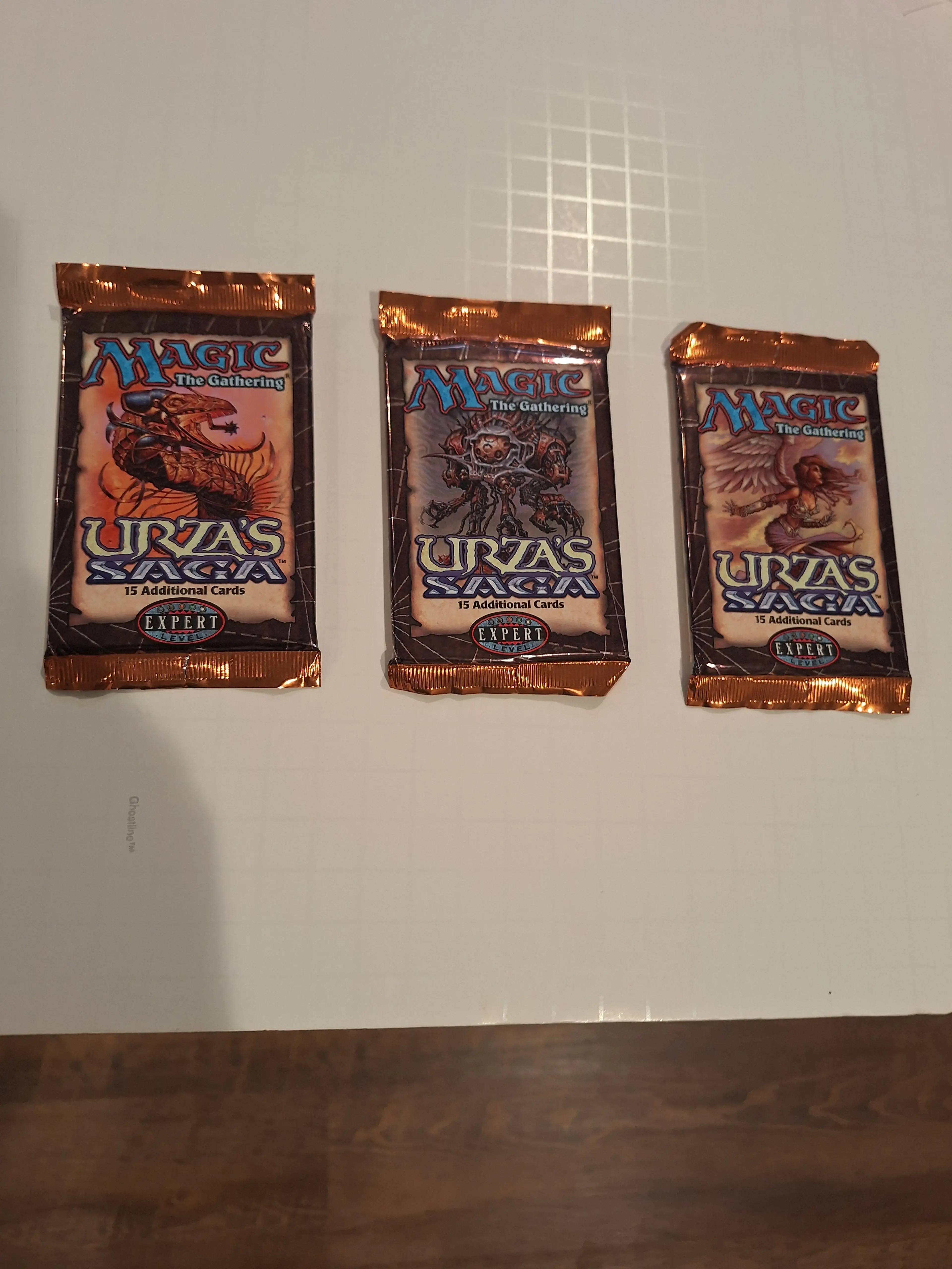 3 MTG URZA'S SAGA BOOSTER PACKS