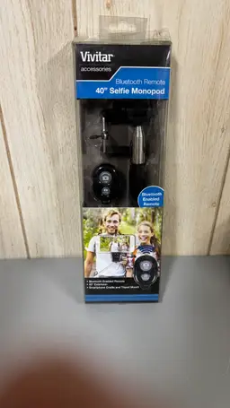 Vivitar 40” Bluetooth Remote Selfie Monopod
