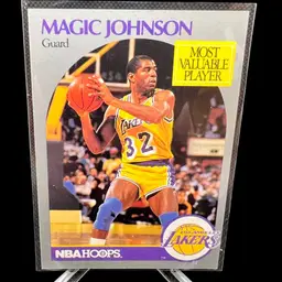 1990 NBA Hoops
Magic Johnson
Los Angeles Lakers