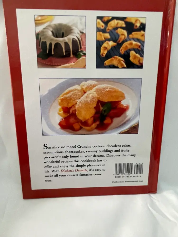 Diabetic Desserts Cookbook 1999