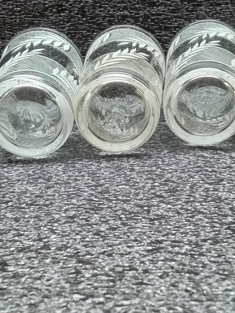 Vintage Juice Glasses