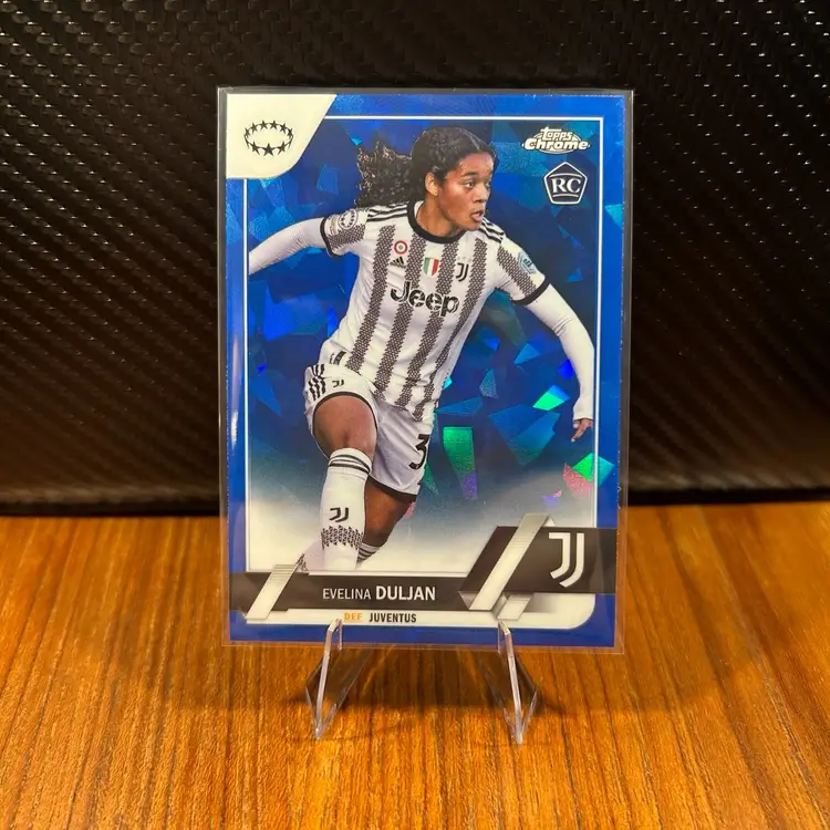 Evelina Duljan 22/23 Topps Chrome Sapphire UWCL
