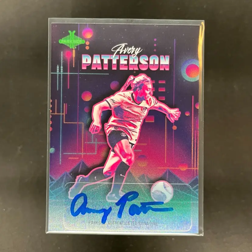 Avery Patterson 2024 Parkside NWSL Retro Rookie Autograph /89 Soccer Card