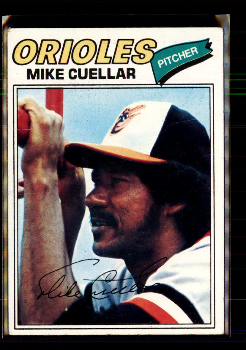 Mike Cuellar 1977 Topps #162 - (144) - Baltimore Orioles