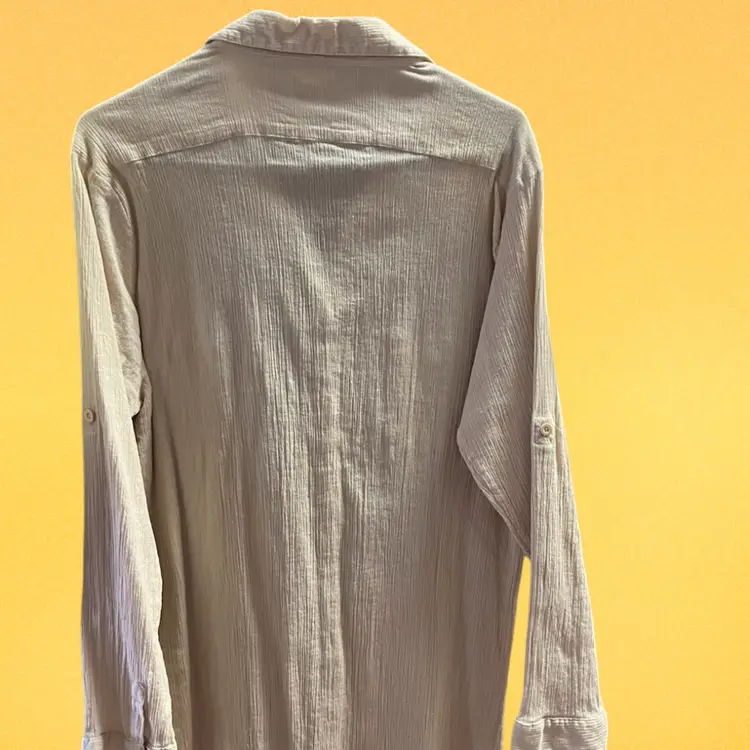 Lagaci women’s beach wear button down shirt - size Large - New never worn