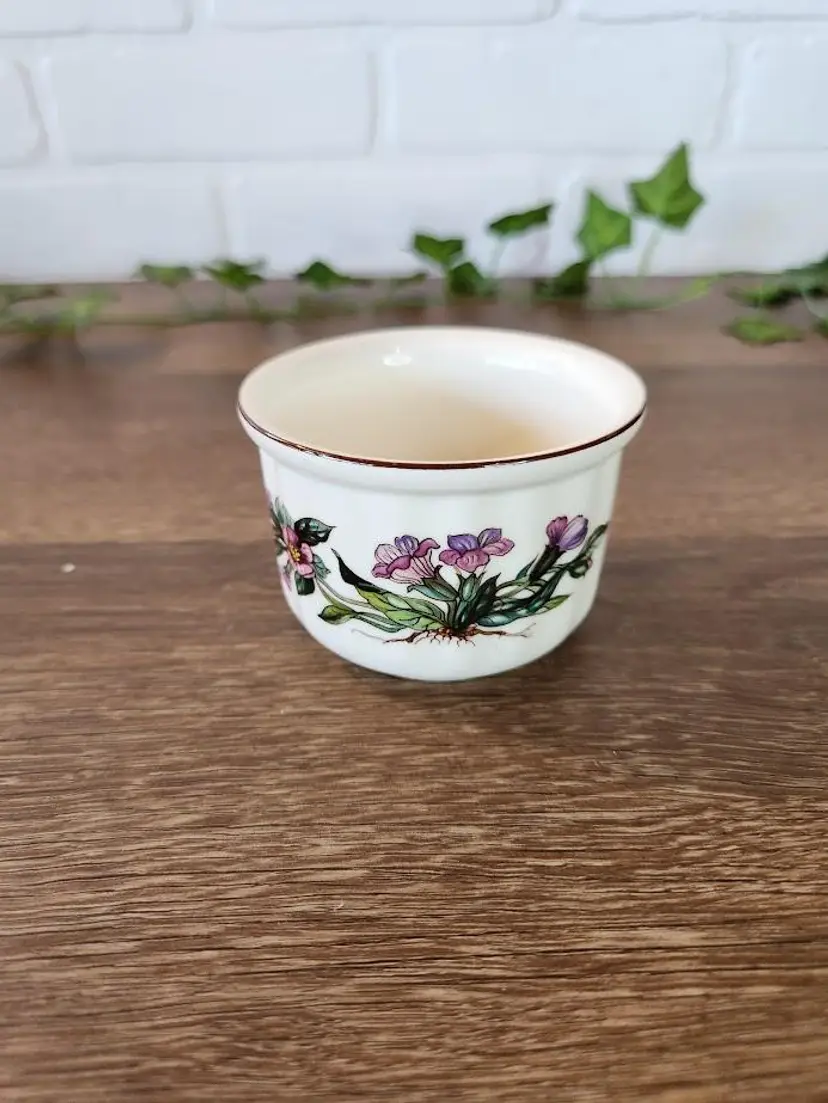 Villeroy & Boch Botanica Mini Ramekin Floral Souffle Dessert Dish Luxembourg