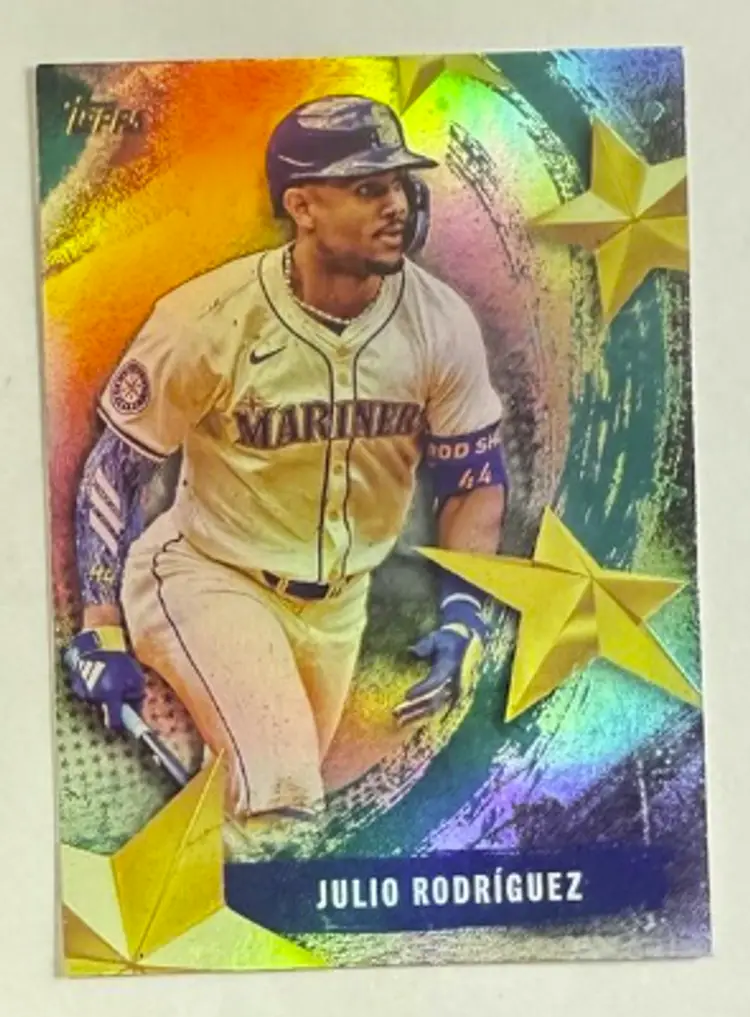 Seattle Mariners 5 Card Baseball Lot - Ryan Bliss - Julio Rodriguez - Colt Emerson - Cole Young - Harry Ford